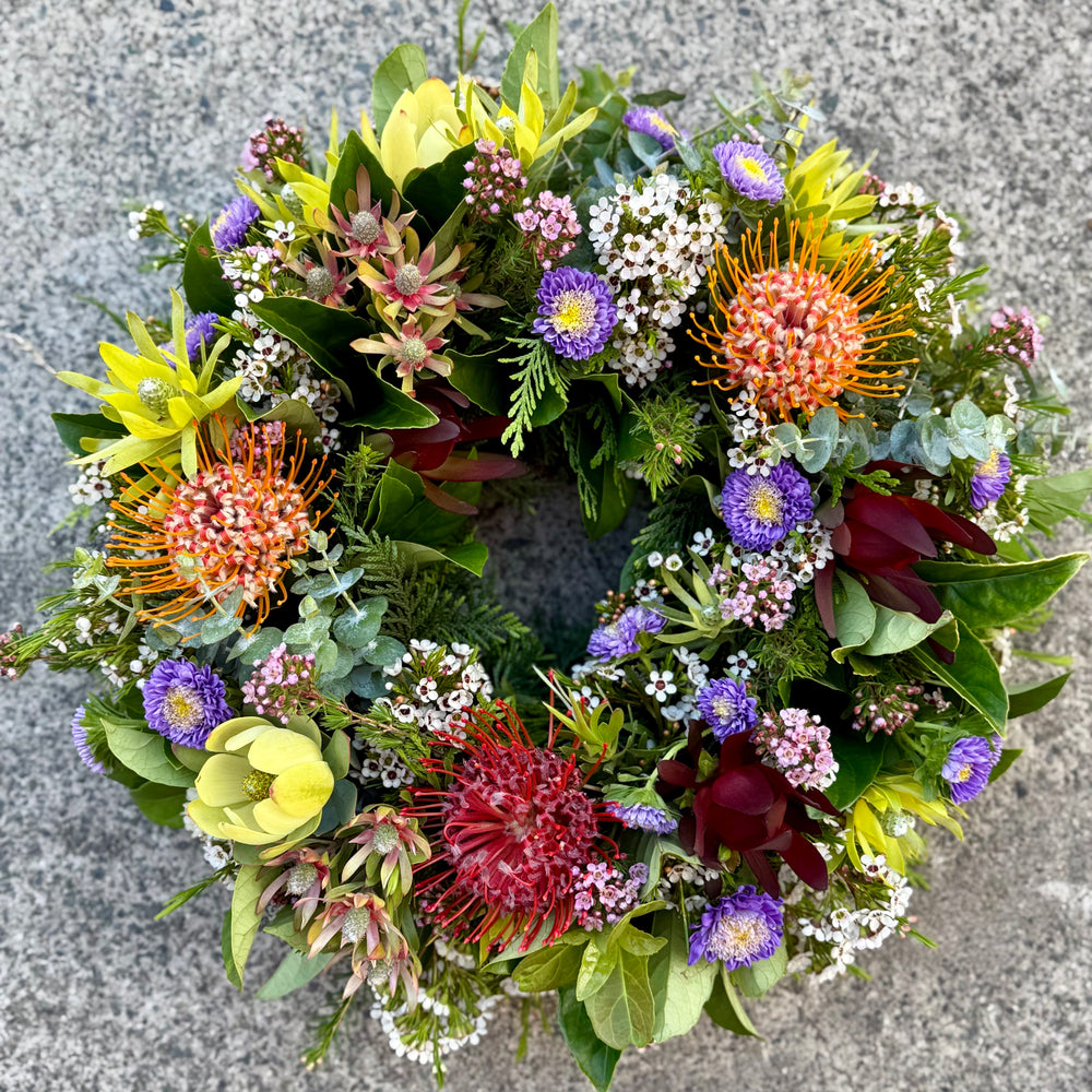 Honour Wreath - Native mix seasonal